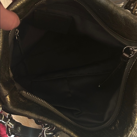 Coach Brooke Shimmering Gold Shoulder Bag - Picture 13 of 13